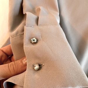 Ann Taylor women's blouse. Gray, S